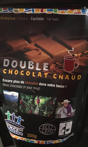 Chocolat - chocolate : Double chocolat chaud