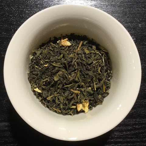 Jasmin avec Fleurs Jasmine with flowers green tea