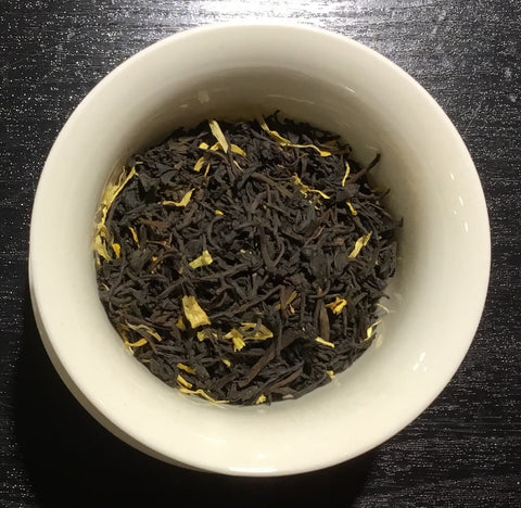 Bleuet thé noir biologique - Blueberry black tea organic