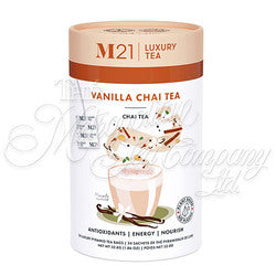 M21 Thé Chai à la vanille sachet de thé noir  - M21 Vanilla Chai black tea teabags