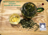 Organic Ginger Lemon green tea - thé vert gingembre citron bio