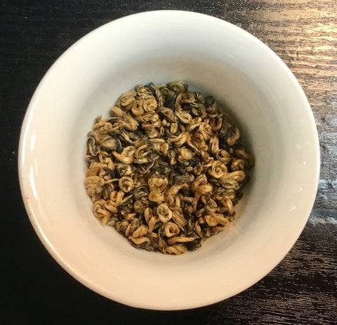 Jin Die Yunnan organic black tea - thé noir biologique